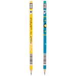 Олівець Yes Ukraine графітний HB з гумкою в асортименті