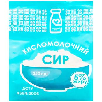 Сир кисломолочний Молочний дар 5% 350г - купити, ціни на ЕКО Маркет - фото 2