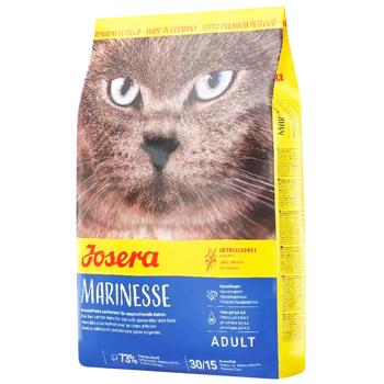 Корм сухой Josera Marinesse с лососем для взрослых кошек с пищевой аллергией 400г - купить, цены на MasterZoo - фото 1