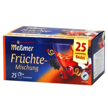 Чай фруктовий Messmer Фруктова суміш 3г*25шт - купити, ціни на КОСМОС - фото 1