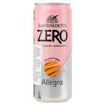 Напiй газований San Benedetto Zero Allegra 0,33л