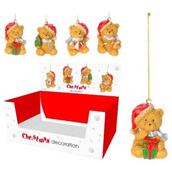 Koopman Bear Pendant 5cm in assortment