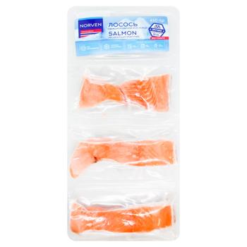 Лосось Norven філе порції свіжеморожений 450г - купити, ціни на ULTRAMARKET - фото 1