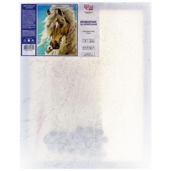 КАРТИНА ЗА НОМЕРАМИ ШЛЯХЕТНИЙ КІНЬ - купить, цены на Auchan - фото 2