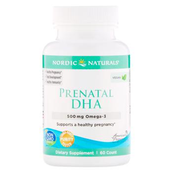 Nordic Naturals Prenatal DHA Fish Oil 60 softgels - buy, prices for Biotus - photo 1