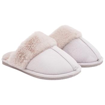 Капці жіночі Twins 10962 HS-LUХ вельвет сірі р.36/37 - купити, ціни на Восторг - фото 3