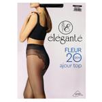 Колготи жіночі Elegant Fleur 20 Den р.2 Nero