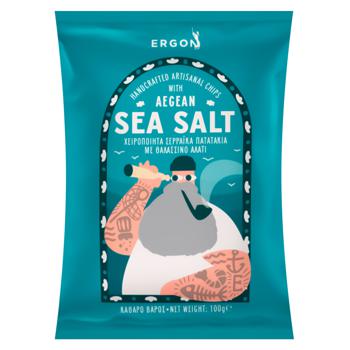 Ergon Potato Chips with Aegean Sea Salt 100g - buy, prices for WINETIME - photo 1