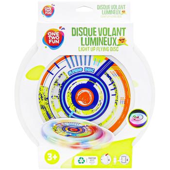 One Two Fun Light Up Flying Disc