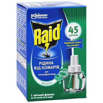 Raid Eucalyptus Liquid against Mosquitoes 45 Nights - buy, prices for - photo 3