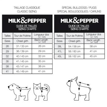 Milk & Pepper Achille толстовка для собак 32 - сірий - купити, ціни на MasterZoo - фото 2