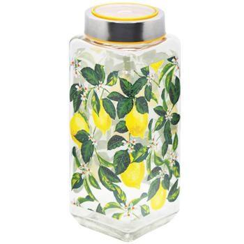Galleryglass Lemon Storage Jar 1.2l - buy, prices for Auchan - photo 1