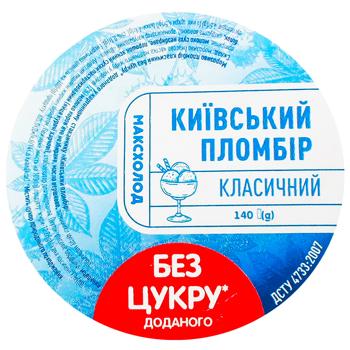 Морозиво Київський Пломбір без цукру 140г - купити, ціни на - фото 2