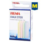Sigma Colored Chalk Sticks 12pcs