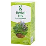 Чай зеленый G'tea! Herbal Mix с травами 1,5г*25шт