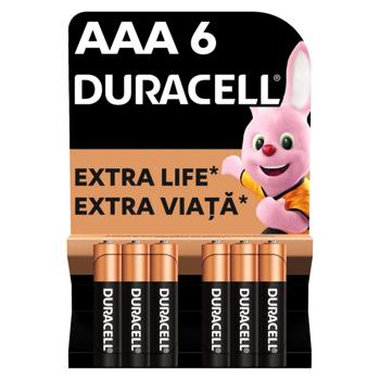Duracell Batteries ААА 6pcs