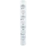 Actuel Set of Plastic White Balls 5cm 8pcs