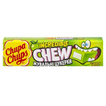 Цукерка жувальна Chupa Chups неймовірне яблуко 45г - купити, ціни на Ідеал - фото 1