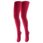 Duna Children's Tights s.134-140 Cherry Color