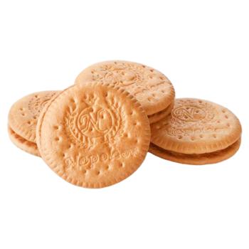 Печиво Грона Наполеон сендвіч шоколад-горіх 5,5кг - купить, цены на Grono - фото 1