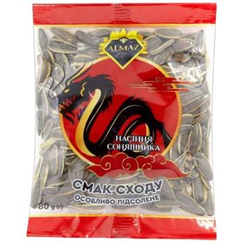 Seeds sunflower Almaz 80g Ukraine - buy, prices for Epicentr FOOD - photo 1