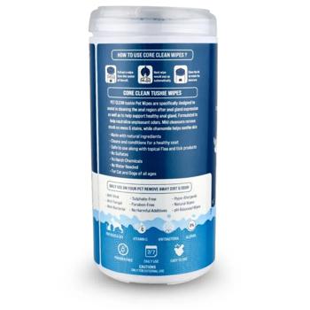 Pet Clean Pet Tushie Wipes серветки для собак 50 шт - алое вера - купить, цены на MasterZoo - фото 2