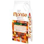 Корм сухий Monge Bwild Grain Free з качкою та картоплею для цуценят всіх порід 15кг