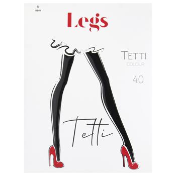 Legs Tetti Color Nero Women's Tights 5s 40den