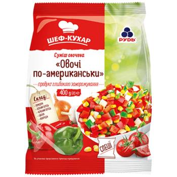 Rud American Style Vegetables Frozen Vegetable Mix 400g - buy, prices for Za Raz - photo 1