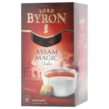 Lord Byron Assam Black Tea 1.8g*25pcs - buy, prices for Auchan - photo 1