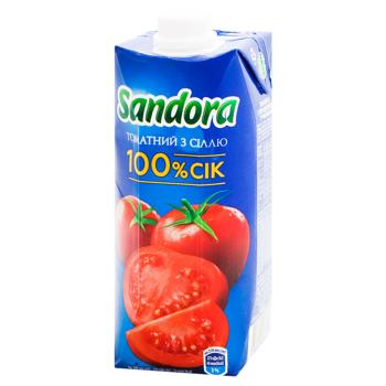 Сок Sandora томатный с солью 0,5л - купить, цены на Идеал - фото 3