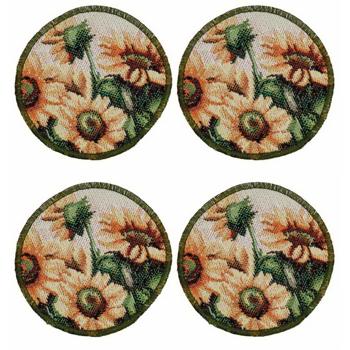 Provence Pumpkin Gnomes Cup Coasters 11cm 4pcs - buy, prices for COSMOS - photo 1