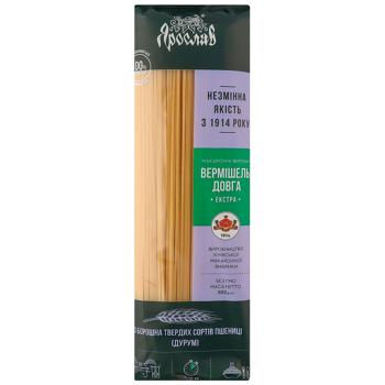 Yaroslav Vermicelli Long Extra Pasta 500g - buy, prices for - photo 1