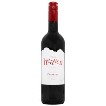 Вино Dr. Zenzen Heaven Pinotage красное сухое 13,5% 0,75л - купить, цены на МегаМаркет - фото 1