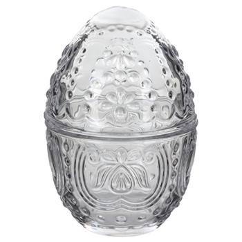 Емкость для хранения LeGlass Яйцо 10*10*15,5см - купить, цены на МегаМаркет - фото 1