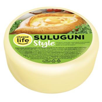 Cheese Life Suluguni Style Protein-fat Product 45% - buy, prices for COSMOS - photo 1