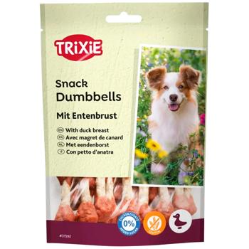 Ласощі для собак Trixie Premio Duck Bites з качкою 80г - купити, ціни на MasterZoo - фото 1