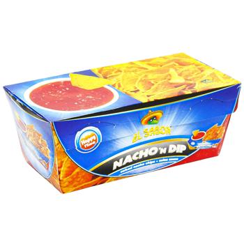 El Sabor Nacho with Salt and Salsa Sauce 175g - buy, prices for NOVUS - photo 3