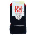 Duna 4009 Winter With Silicone Dark Blue Baby's Socks 14-16s