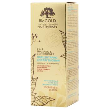 BioGold Placental Collagen Shampoo-Conditioner for Oily Hair 200ml - buy, prices for Za Raz - photo 1