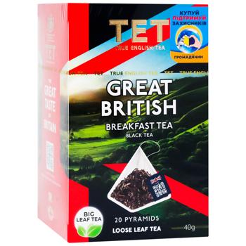 Чай чорний ТЕТ English Breakfast 2г*20шт - купити, ціни на Епіцентр FOOD - фото 2