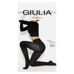 Giulia Inlay Waves 60 Den Women's Tights s.2 Nero