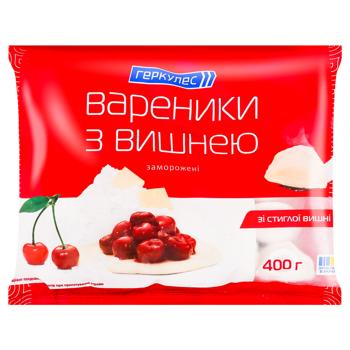 Hercules Pierogi with Cherries 400g - buy, prices for MegaMarket - photo 1