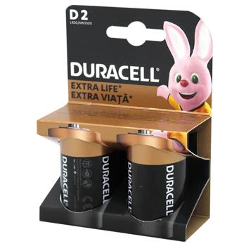Duracell D Alkaline Batteries 2pcs - buy, prices for ULTRAMARKET - photo 2