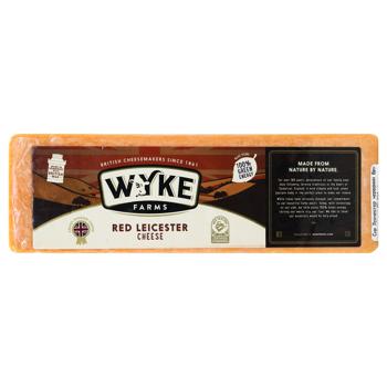 Сир Wyke Farms Red Leicester Чеддер 48% - купити, ціни на ULTRAMARKET - фото 1