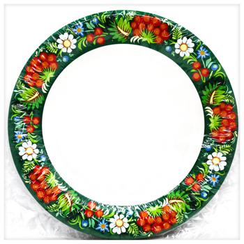 Unipack Vyshivanka Set of Ware Paper Disposable 6pcs