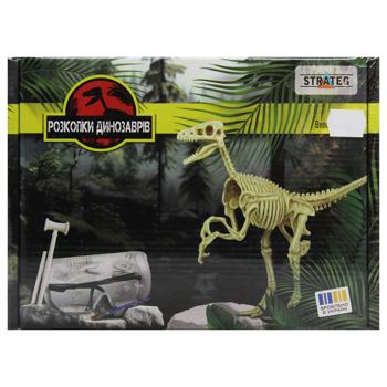 Набор для творчества Strateg Раскопки Динозавров велоцираптор - купить, цены на МегаМаркет - фото 2