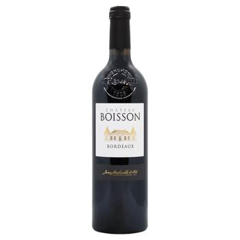 Вино Chateau Boisson красное сухое 13% 0,75л - купить, цены на За Раз - фото 1