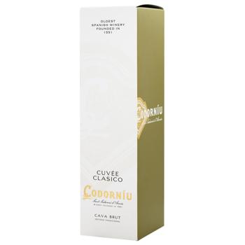 Codorniu Cava Brut White Brut Sparkling Wine 11.5% 0.75l - buy, prices for - photo 3