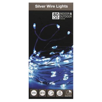 Koopman Outdoor Cold White Electric Garland 11m - buy, prices for - photo 2